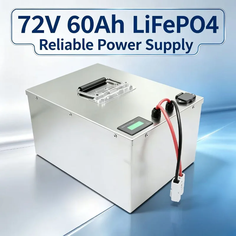 72V LiFePO4 Battery 60Ah, Blue - đánh giá và giá 72V 60Ah Lifepo4 Battery Pack